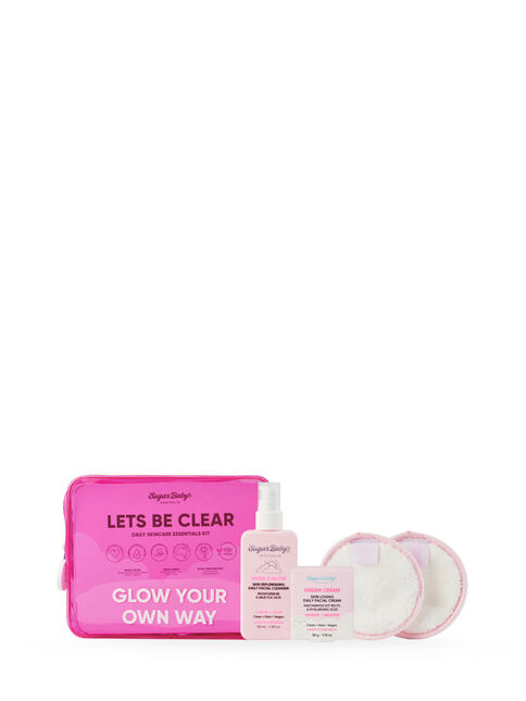 Let's Be Clear Daily Skincare Essentials Kit
